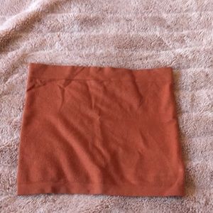 Bundt orange tube top!